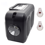 TV, Audio-Video si Foto - Portabile audio - Boxe portabile - Boxa tip sistem iluminare LED cu 2 becuri USB MP3 BT Q YX1793 - Infinity.ro