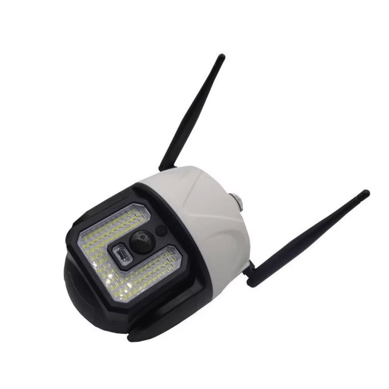 Casa si Gradina - Electrice - Smart Home - Camere de supraveghere - Lampa solara tip camera supraveghere falsa CCTV cu senzor si 2 antene - Infinity.ro