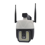 Casa si Gradina - Electrice - Smart Home - Camere de supraveghere - Lampa solara tip camera supraveghere falsa CCTV cu senzor si 2 antene - Infinity.ro