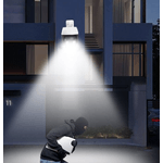 Casa si Gradina - Electrice - Smart Home - Camere de supraveghere - Lampa solara tip camera supraveghere falsa CCTV cu senzor si 2 antene - Infinity.ro