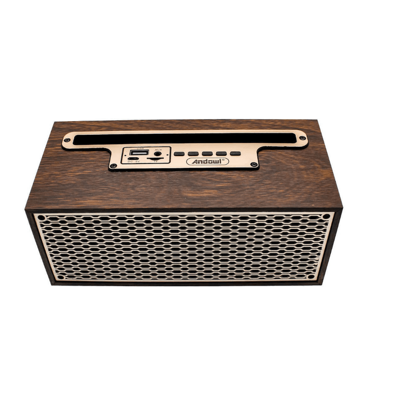 TV, Audio-Video si Foto - Portabile audio - Boxe portabile - Boxa Bluetooth Andowl Q YX1620 model retro cu suport telefon - Infinity.ro
