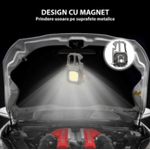 Casa si Gradina - Corpuri si surse de iluminat - Iluminat exterior - Lanterne - Breloc cu lanterna Andowl Q D911 cu LED COB multifunctional - Infinity.ro