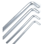 Casa si Gradina - Constructii - Scule de mana si unelte - Chei si truse chei - Set 9 chei hexagonale tip imbus cu capat sferic SCURTE 1.5-10mm - Infinity.ro