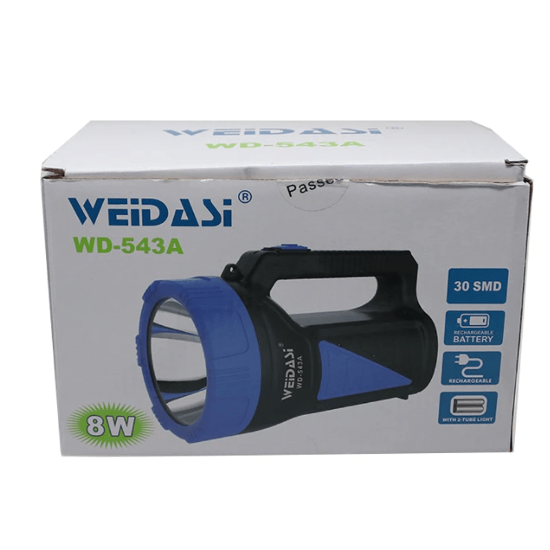 Casa si Gradina - Corpuri si surse de iluminat - Iluminat exterior - Lanterne - Lanterna de mana reincarcabila WD-543A 8W - Infinity.ro