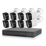 Casa si Gradina - Electrice - Smart Home - Camere de supraveghere - Kit 8 Camere Supraveghere Wifi S888 3MP 1080P - Infinity.ro