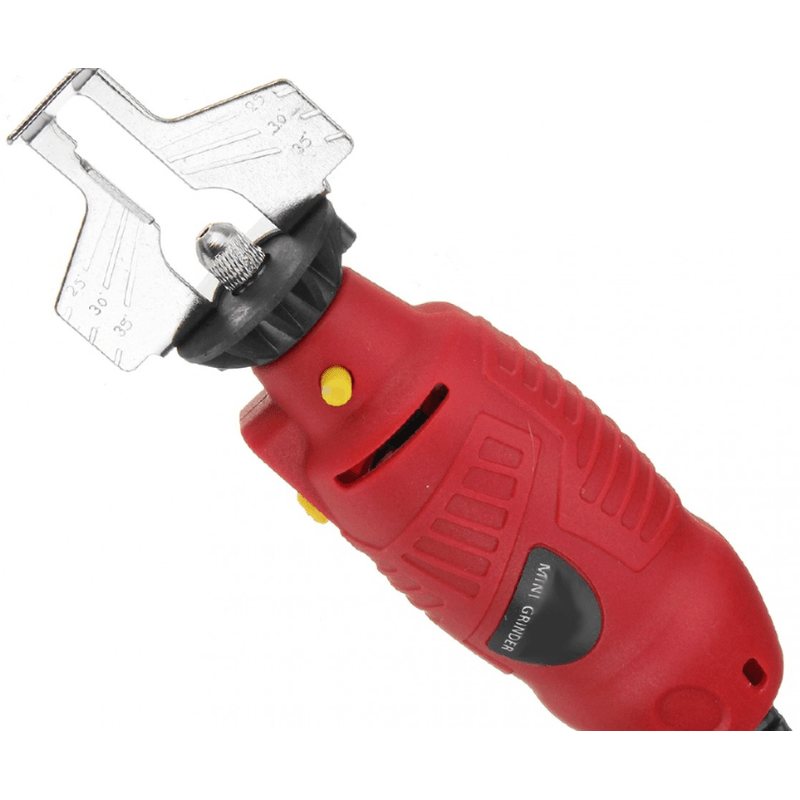 Casa si Gradina - Constructii - Scule electrice si accesorii - Accesorii fierastraie electrice - Dispozitiv portabil electric 220 V pentru ascutit lant drujba CRAFT TEC MX652 - Infinity.ro