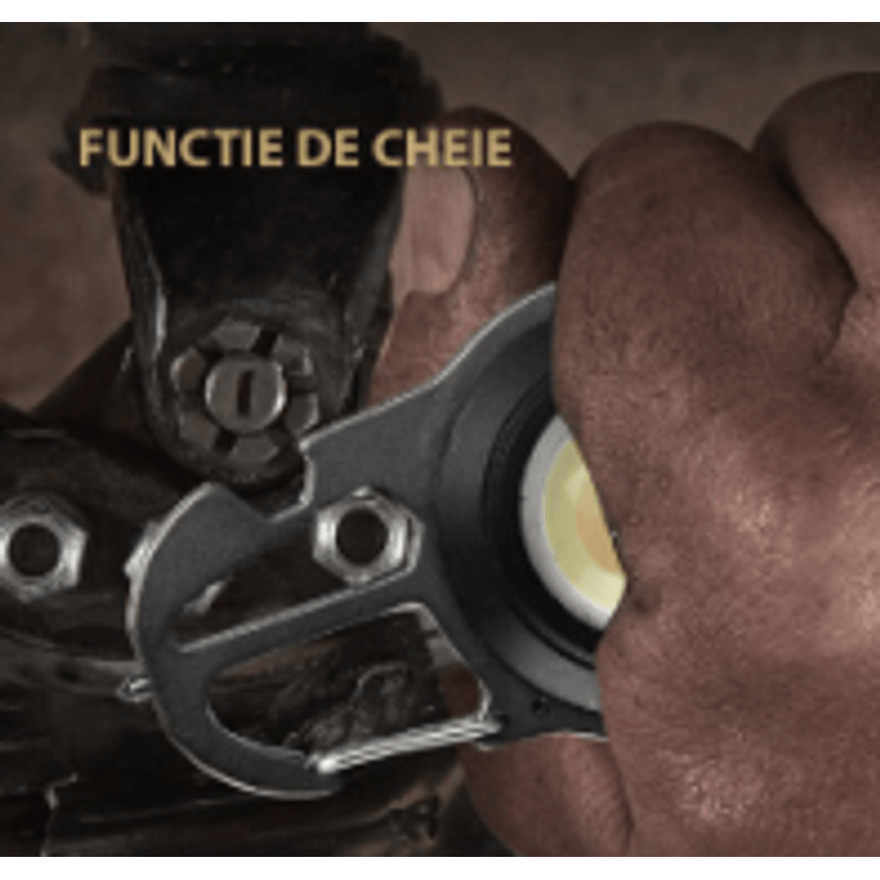 Casa si Gradina - Corpuri si surse de iluminat - Iluminat exterior - Lanterne - Breloc cu lanterna Andowl Q D911 LED COB multifunctional - Infinity.ro