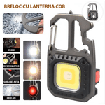 Casa si Gradina - Corpuri si surse de iluminat - Iluminat exterior - Lanterne - Breloc cu lanterna Andowl Q D911 LED COB multifunctional - Infinity.ro