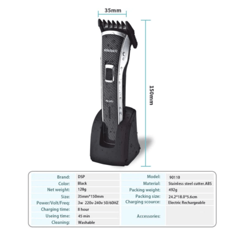 Ingrijire personala si Cosmetice - Aparate & accesorii ingrijire personala - Aparate de ras si tuns - Aparate de tuns - Aparat DSP 90110 profesional de tuns si conturat - Infinity.ro
