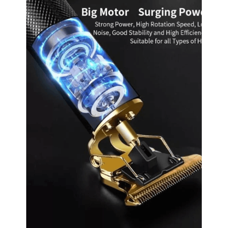 Ingrijire personala si Cosmetice - Aparate & accesorii ingrijire personala - Aparate de ras si tuns - Aparate de tuns - Trimmer profesional de tuns Aorlis 49997 Fara Fir Auriu - Infinity.ro