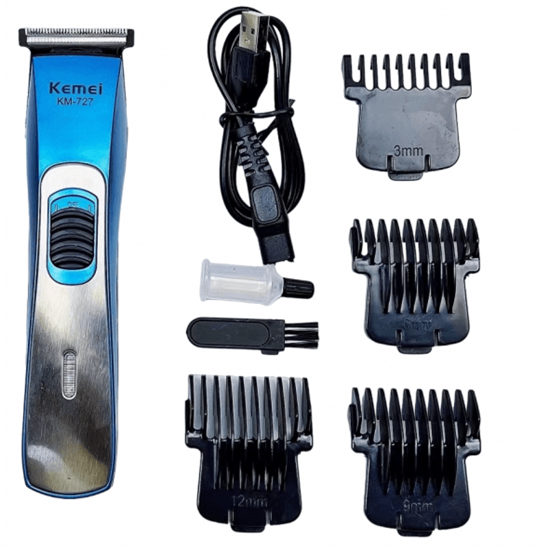 Ingrijire personala si Cosmetice - Aparate & accesorii ingrijire personala - Aparate de ras si tuns - Aparate de tuns - Masina Tuns cu Acumulator si Accesorii Kemei KM727 - Infinity.ro