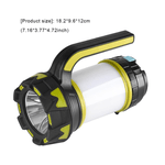 Casa si Gradina - Corpuri si surse de iluminat - Iluminat exterior - Lanterne - Lanterna de mana multifunctionala HC 261 cu led T6 - Infinity.ro