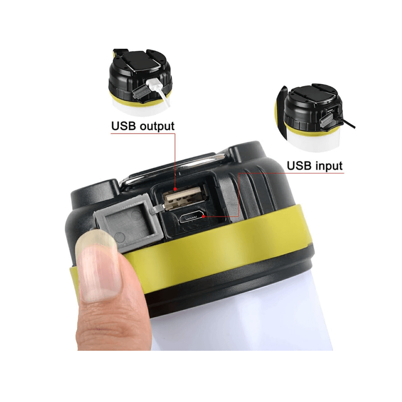 Casa si Gradina - Corpuri si surse de iluminat - Iluminat exterior - Lanterne - Lanterna de mana multifunctionala HC 261 cu led T6 - Infinity.ro