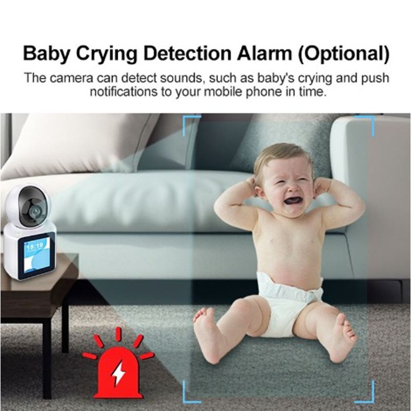 Casa si Gradina - Electrice - Smart Home - Camere de supraveghere - Camera de supraveghere cu Ecran K9PRO pentru Monitorizare Bebelusi - Infinity.ro