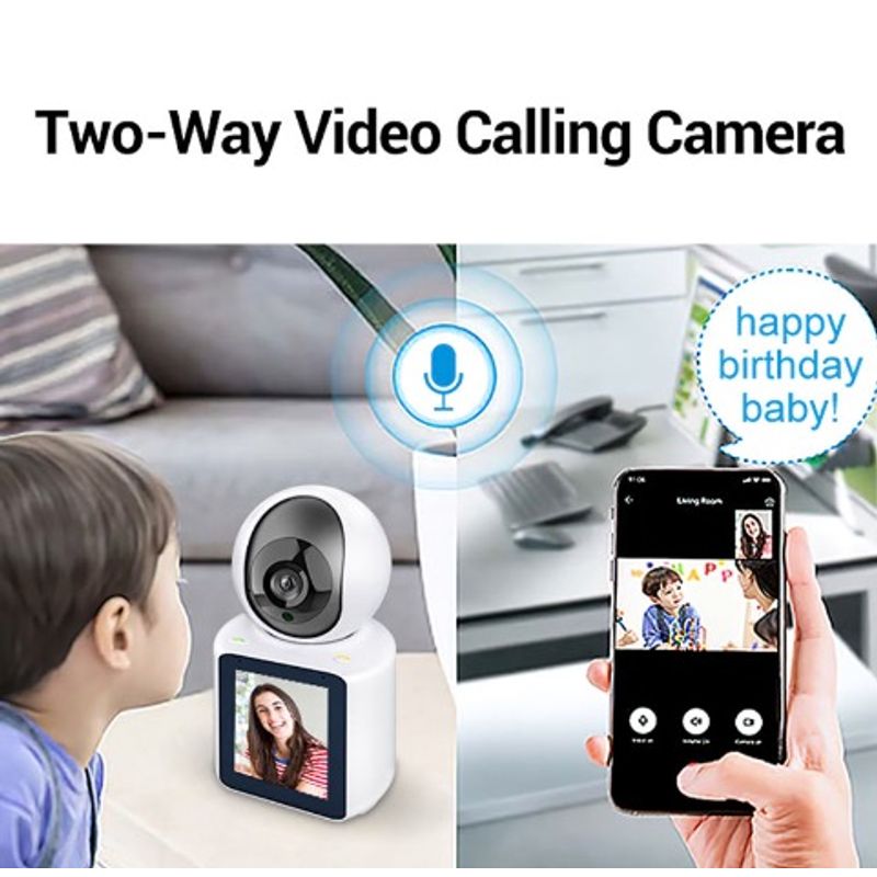 Casa si Gradina - Electrice - Smart Home - Camere de supraveghere - Camera de supraveghere cu Ecran K9PRO pentru Monitorizare Bebelusi - Infinity.ro