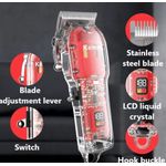 Ingrijire personala si Cosmetice - Aparate & accesorii ingrijire personala - Aparate de ras si tuns - Aparate de tuns - Masina de Tuns Profesionala Transparenta Andowl QLF63 - Infinity.ro