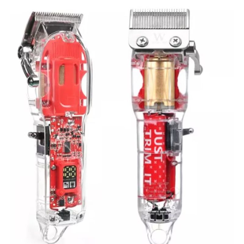 Ingrijire personala si Cosmetice - Aparate & accesorii ingrijire personala - Aparate de ras si tuns - Aparate de tuns - Masina de Tuns Profesionala Transparenta Andowl QLF63 - Infinity.ro