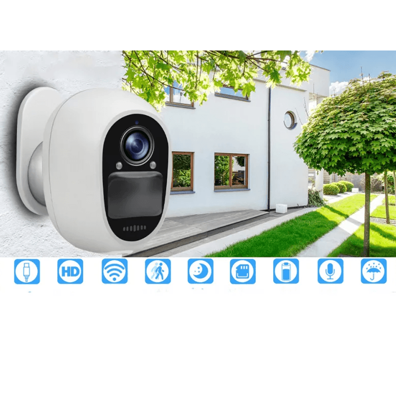 Casa si Gradina - Electrice - Smart Home - Camere de supraveghere - Camera De Supraveghere Wireless Andowl Q S703 4kHD - Infinity.ro