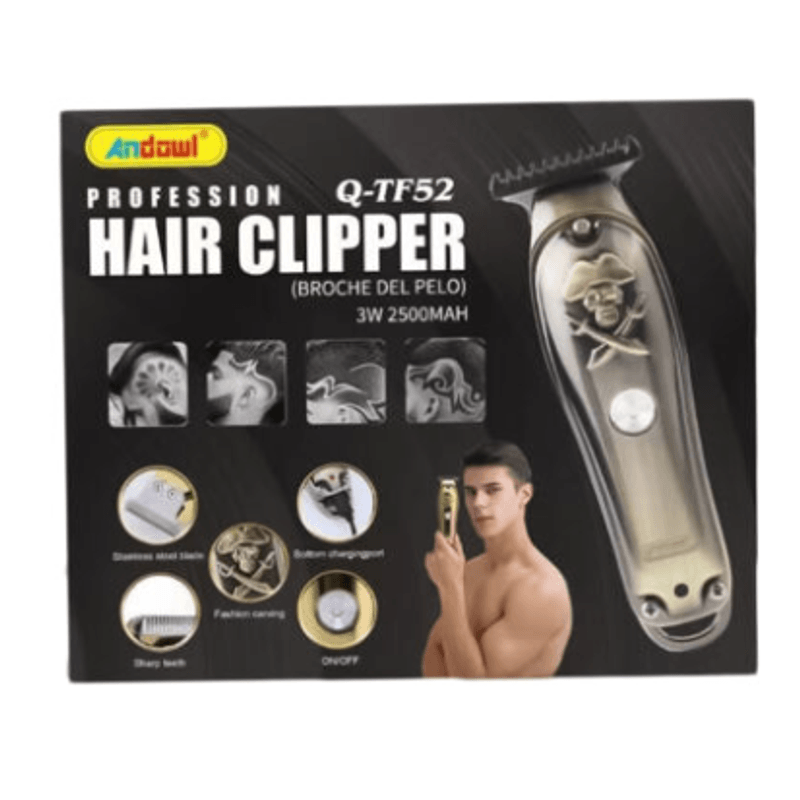 Ingrijire personala si Cosmetice - Aparate & accesorii ingrijire personala - Aparate de ras si tuns - Aparate de tuns - Masina de tuns reincarcabila Andowl Q TF52 - Infinity.ro