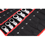 Casa si Gradina - Constructii - Scule de mana si unelte - Chei si truse chei - Set 22 piese chei combinate fixe si inelare articulate de la 6 la 32 mm - Infinity.ro