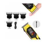 Ingrijire personala si Cosmetice - Aparate & accesorii ingrijire personala - Aparate de ras si tuns - Aparate de tuns - Trimmer de tuns profesional QLF366 cu display digital - Infinity.ro