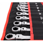 Casa si Gradina - Constructii - Scule de mana si unelte - Chei si truse chei - Set 22 piese chei combinate fixe si inelare articulate de la 6 la 32 mm - Infinity.ro