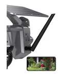 Casa si Gradina - Electrice - Smart Home - Camere de supraveghere - Camera de supraveghere SIM 4G Q S808 4MP exterior senzor miscare panou solar rotire din aplicatie - Infinity.ro