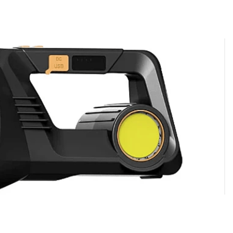 Casa si Gradina - Corpuri si surse de iluminat - Iluminat exterior - Lanterne - Lanterna puternica de mana cu incarcare USB Andowl Q D919 - Infinity.ro