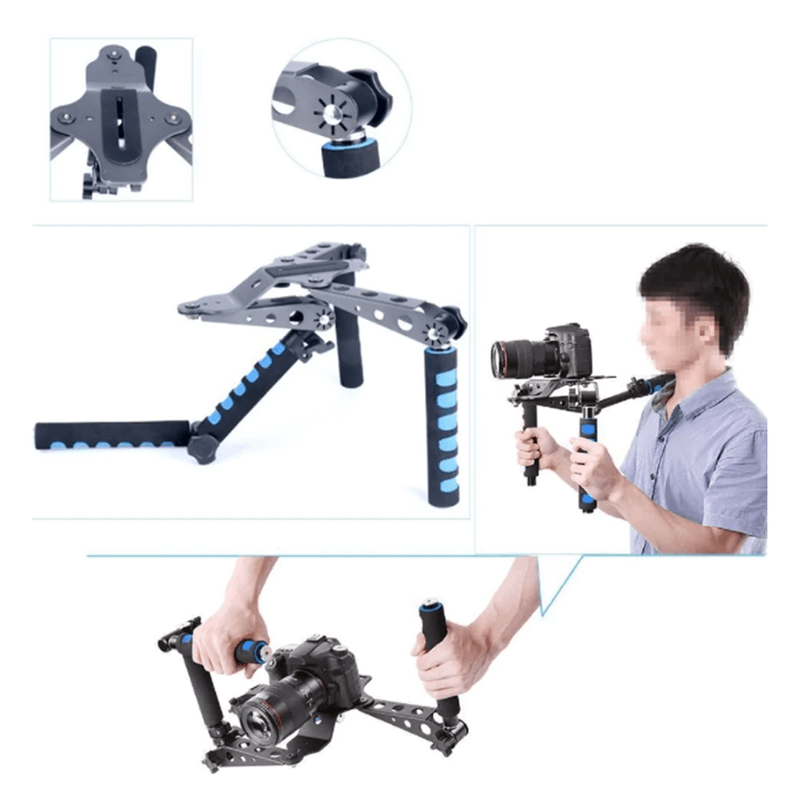 TV, Audio-Video si Foto - Camere video - Camere video compacte - Stabilizator portabil pentru camera video/foto Andowl Q WD81 - Infinity.ro