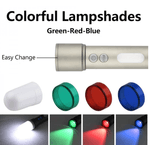 Casa si Gradina - Corpuri si surse de iluminat - Iluminat exterior - Lanterne - Lanterna Reincarcabila LED Andowl QD500 de mana Lentile Color 1000LM - Infinity.ro