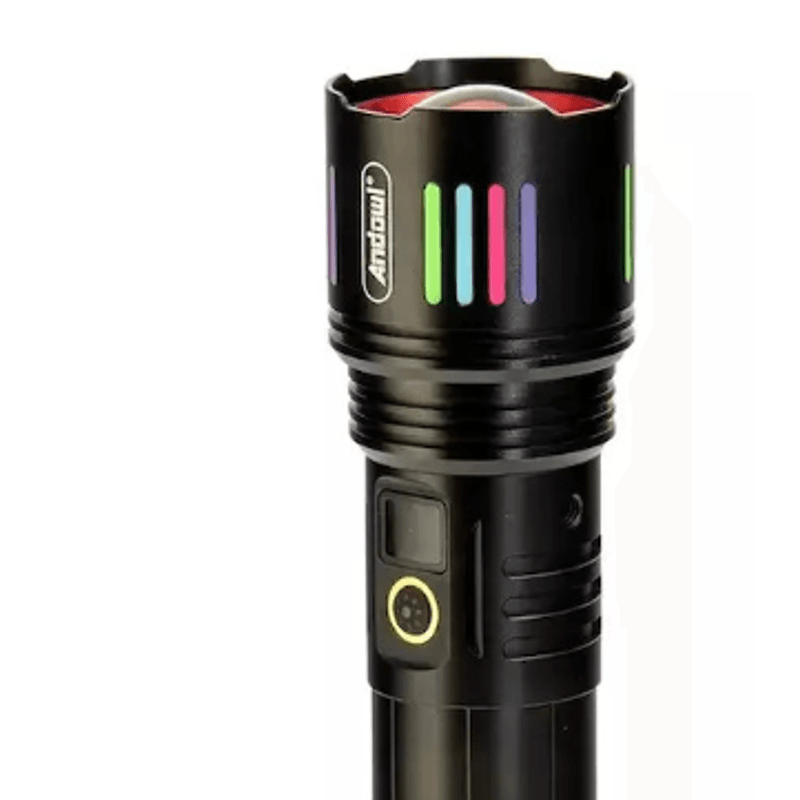 Casa si Gradina - Corpuri si surse de iluminat - Iluminat exterior - Lanterne - Lanterna LED puternica profesionala reincarcabila Andowl Q ST69 - Infinity.ro