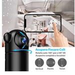 Casa si Gradina - Electrice - Smart Home - Camere de supraveghere - Mini Camera supraveghere Andowl Q SX82 4K Wifi rotativa - Infinity.ro