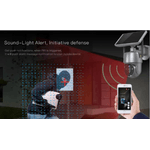 Casa si Gradina - Electrice - Smart Home - Camere de supraveghere - Camera de supraveghere CCTV Q SX01 Audio Bidirectionala cu panou solar 4G - Infinity.ro