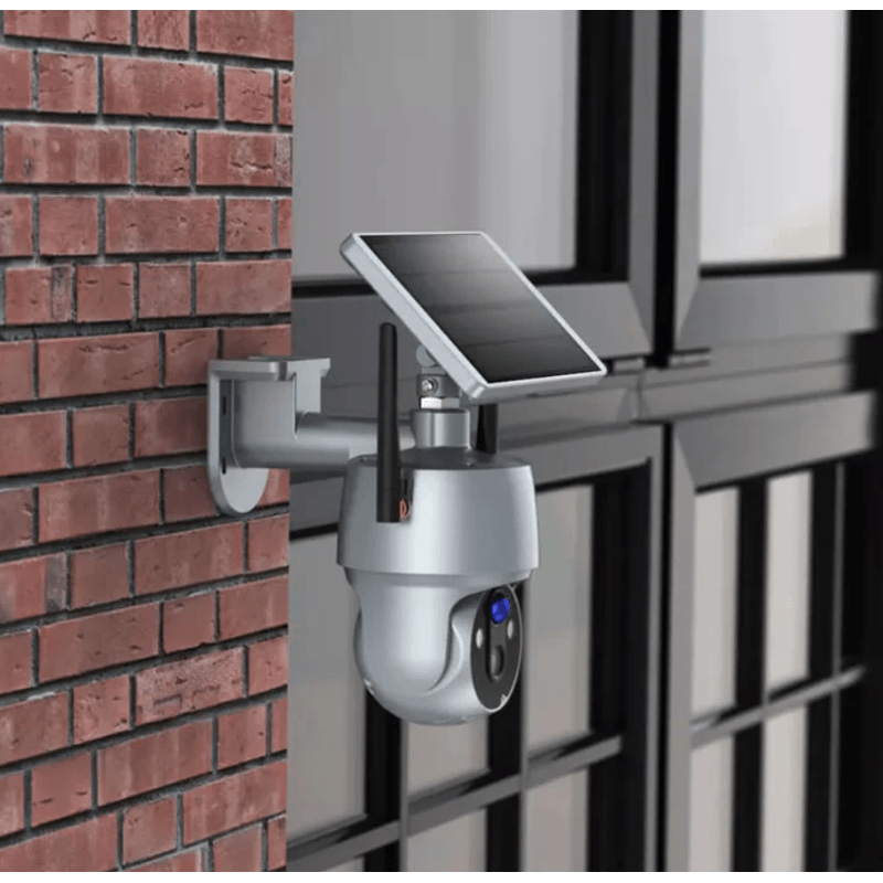 Casa si Gradina - Electrice - Smart Home - Camere de supraveghere - Camera de supraveghere CCTV Q SX01 Audio Bidirectionala cu panou solar 4G - Infinity.ro