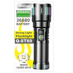 Casa si Gradina - Corpuri si surse de iluminat - Iluminat exterior - Lanterne - Lanterna LED puternica profesionala reincarcabila Andowl Q ST69 - Infinity.ro