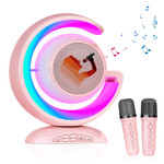 TV, Audio-Video si Foto - Portabile audio - Boxe portabile - Boxa karaoke cu 2 microfoane wireless Bluetooth USB MI - Infinity.ro