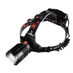 Casa si Gradina - Corpuri si surse de iluminat - Iluminat exterior - Lanterne - Lanterna de cap Andowl Q TD072 puternica cu LED neagra reincarcabila - Infinity.ro