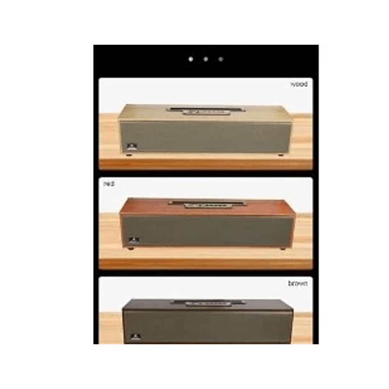 TV, Audio-Video si Foto - Portabile audio - Boxe portabile - Boxa Bluetooth Retro cu Suport pentru Telefon Mobil Andowl Q YX2240 - Infinity.ro
