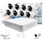 Casa si Gradina - Electrice - Smart Home - Camere de supraveghere - Kit 8 Camere Supraveghere Wifi S888PRO 3MP 1080P - Infinity.ro