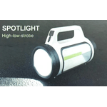 Casa si Gradina - Corpuri si surse de iluminat - Iluminat exterior - Lanterne - Lanterna de mana cu iluminare dubla si incarcare solara led cob YC 202 - Infinity.ro