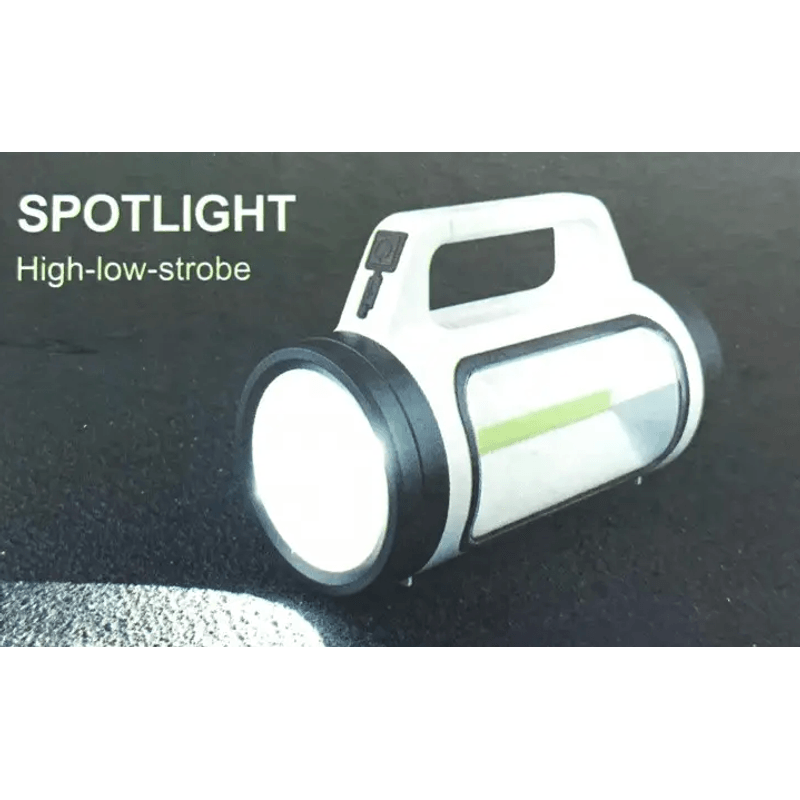Casa si Gradina - Corpuri si surse de iluminat - Iluminat exterior - Lanterne - Lanterna de mana cu iluminare dubla si incarcare solara led cob YC 202 - Infinity.ro