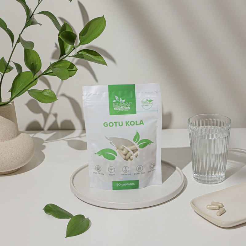 Ingrijire personala si Cosmetice - Sanatate si wellness - Suplimente alimentare - Alte suplimente alimentare - Gotu Kola 475mg 90 Capsule, Raw Powders - Infinity.ro