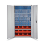 Casa si Gradina - Constructii - Depozitare, transport si protectie - Organizatoare si cutii scule - Organizator cu usi 119 module (42 PC010+18 PC013+9 PC012+24 PC011+14 PC014+12 PA04), DIM 900x1600x400 - Infinity.ro