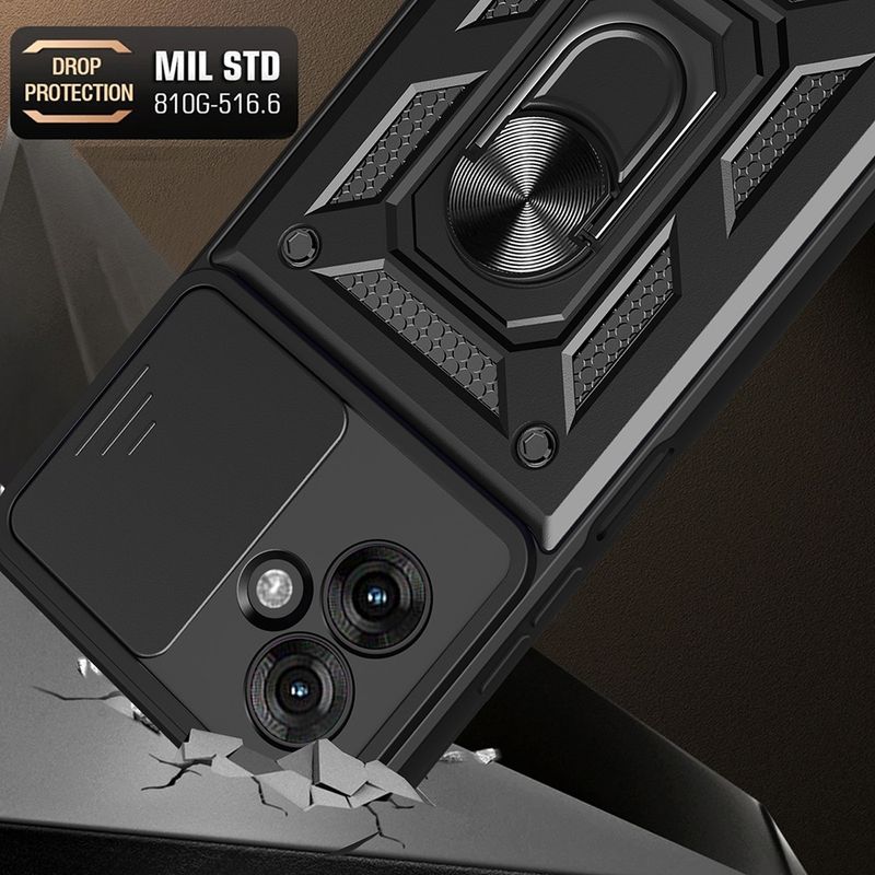 Laptop, Telefoane si Tablete - Telefoane mobile si accesorii - Accesorii Telefoane - Huse telefoane - Husa pentru Motorola Moto G55 - Techsuit CamShield Series - Rose Gold - Infinity.ro