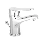 Casa si Gradina - Sanitare - Lavoar baie si accesorii - Baterii sanitare - Baterie lavoar monocomanda Ferro Isso crom lucios cu ventil automat - Infinity.ro