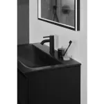 Casa si Gradina - Sanitare - Lavoar baie si accesorii - Baterii sanitare - Baterie lavoar Ideal Standard Ceraline monocomanda finisaj negru mat - Infinity.ro