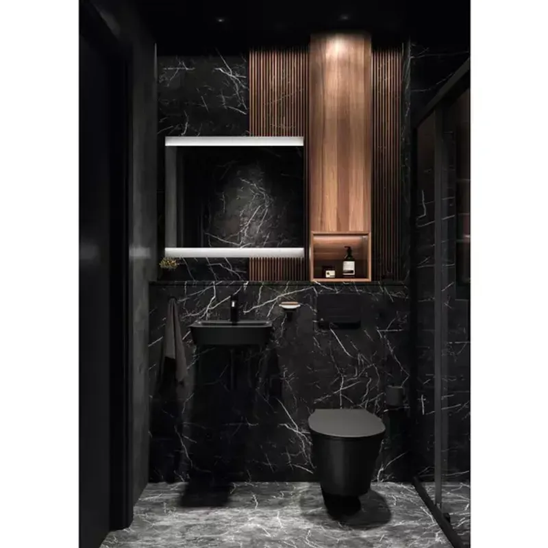 Casa si Gradina - Sanitare - Lavoar baie si accesorii - Baterii sanitare - Baterie lavoar Ideal Standard Ceraline monocomanda finisaj negru mat - Infinity.ro