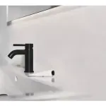 Casa si Gradina - Sanitare - Lavoar baie si accesorii - Baterii sanitare - Baterie lavoar Ideal Standard Ceraline monocomanda finisaj negru mat - Infinity.ro