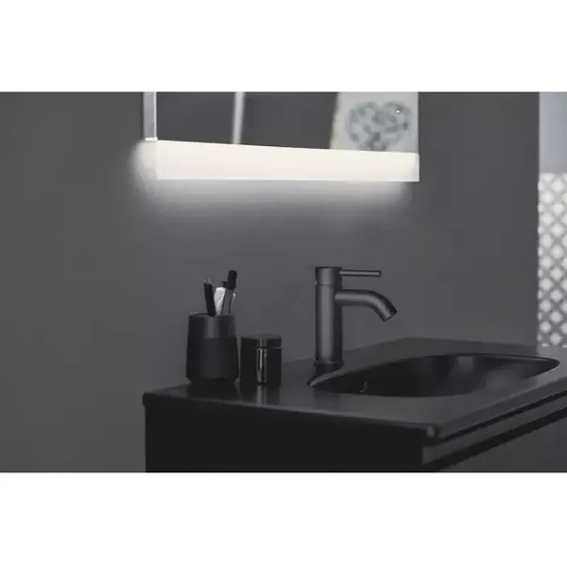 Casa si Gradina - Sanitare - Lavoar baie si accesorii - Baterii sanitare - Baterie lavoar Ideal Standard Ceraline monocomanda finisaj negru mat - Infinity.ro