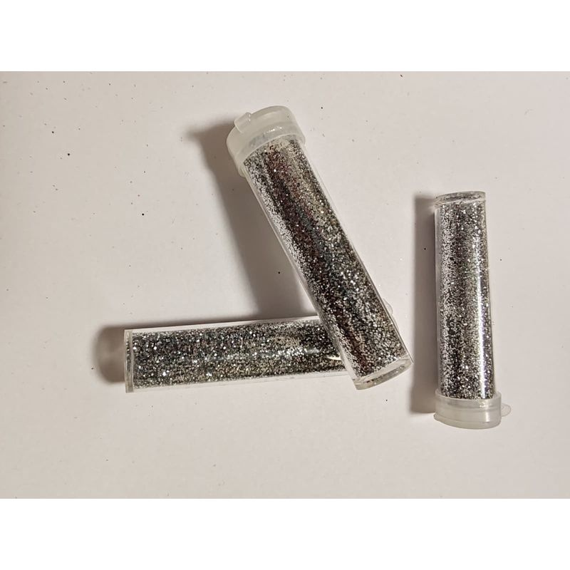 Jucarii, Copii si Bebe - Jucarii si jocuri - Jucarii & jocuri educative - Seturi de artizanat - Sclipici colorat argintiu pentru decoratiuni 6 gr - Infinity.ro